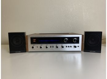 Pioneer Stereo Receiver Model SX-990 With Speakers
