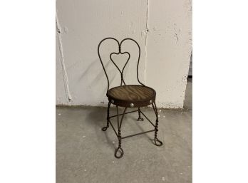 Doll Heart Back Bistro Chair