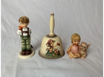 Goebel Hummel Figurines And Bell