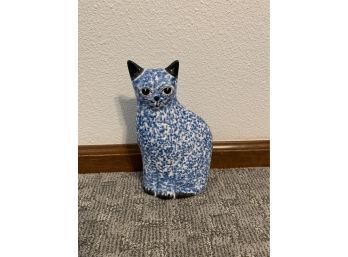 Gustin? Ceramic Cat Statue / Doorstop