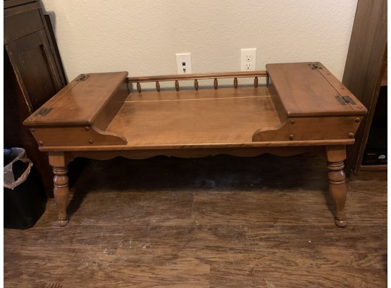 Ethan Allen Early American Solid Maple & Birch Coffee Table