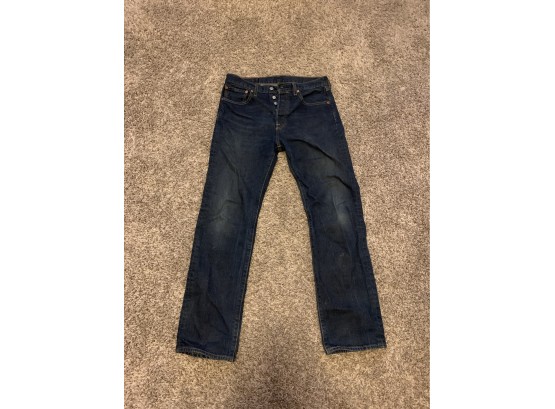 Levis 501 Button Fly Jeans 32W 32L (#1)