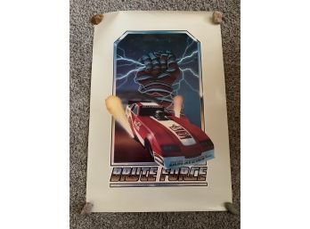 Vintage Brute Force Don Steves Poster