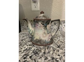 Hand Painted TT Takito Dragonware Teapot
