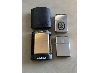 3 Zippo Lighters