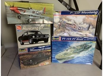Model Kits - Cars, Planes And Ship