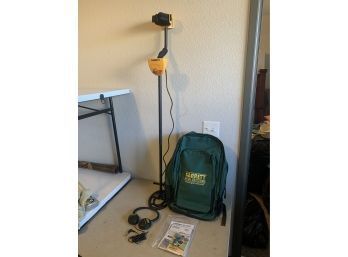 Garett Metal Detector With Storage Backpack And Headphones