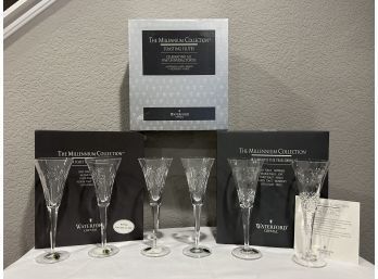 Waterford Crystal The Millennium Collection Toasting Flutes
