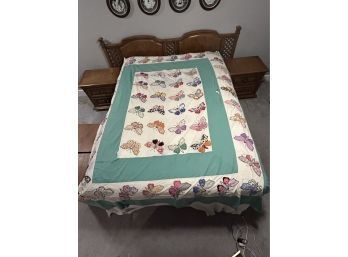 Vintage Butterfly Quilt Top