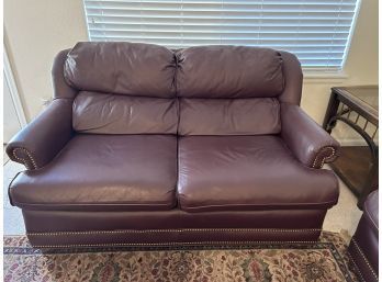 Emerson Leather Loveseat