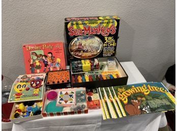 Vintage Toys, Games, And Growth Charts