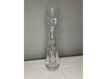 Waterford Crystal Sheridan Flat Base Decanter And Stopper