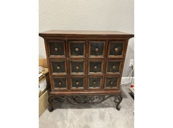Small Vintage Style 12 Drawer Chest