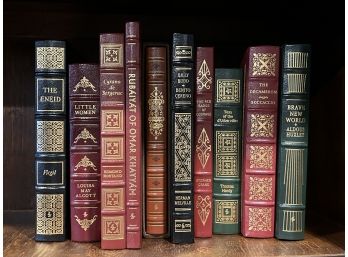 Easton Press Collectors Books - Little Women, Brave New World, And More!