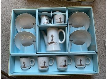 Dirt Farmers Delft By Ruby Tobey Childrens China Tea Set
