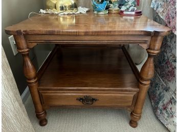 Solid Wood Dovetailed Drawer Side Table
