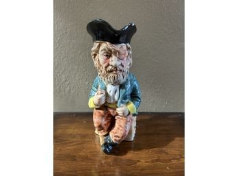 A.A. Importing Character Mug / Jug Pirate With Eye Patch And Peg Leg