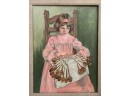 Painting Of Young Girl By Rosemary Hawkinson