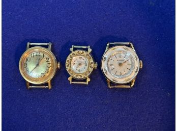 Ladies Watches - Timex, Saxony And Mason