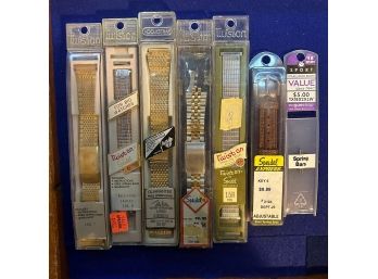 Watch Bands And Spring Bars In Original Packaging