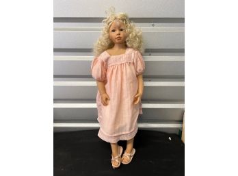 28in Tall Heidi Plusczok Doll With Monique Collection Hair