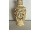 Vintage Chinese Carved Resin Vase