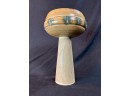 Handmade Studio Pottery Compote Vase / Planter