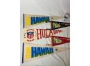 Vintage Pennant Flags And Hula Bowl Mug - Hawaii Assortment