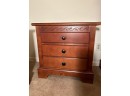 Issa Muebles Pair Of 2 Drawer Nightstands With Vine Design