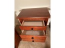 Issa Muebles Pair Of 2 Drawer Nightstands With Vine Design
