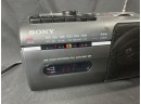 Sony Radio Cassette-corder CMF-10 Portable Stereo