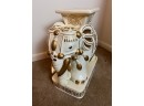 Vintage Ceramic Elephant Garden Stool Plant Stand Table (#2)