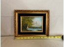 Small Vintage Original Painting Artist Signed From Robert Sills Gallery