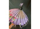 Vintage Hand Painted Asian Parasols