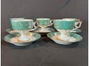 Sterling China Lustre Ware Teacups And Saucers