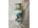 Winpac Inc Made In Taiwan Republic Of China Hand Painted Vase