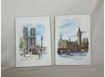 Marsden Prophet Art Prints - Westminster Abbey And The Houses Of Parliment