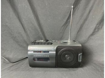 Sony Radio Cassette-corder CMF-10 Portable Stereo