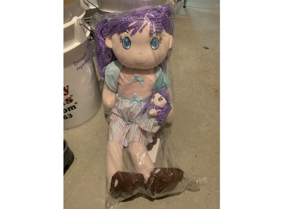 Tall Lollypop Doll With Small Doll - Still In Original Plastic
