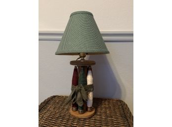 Sewing Inspired Lamp