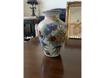 Toyo Vase Fruit Design
