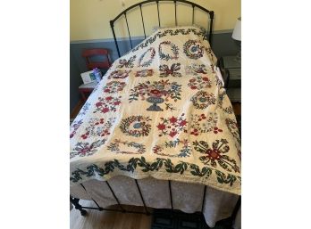 Colorful Floral Limited Addition Quilt