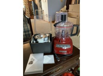 KitchenAid Food Processor With Attachments - Never Used