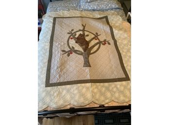 Cat In A Tree Quilt