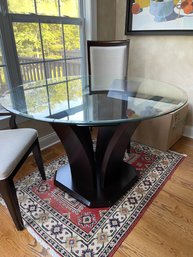 Modern Round Glass Table