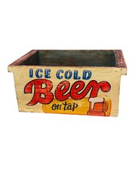 Painted Beer Crate