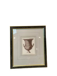 Beautifully Framed And Matted Urn Print