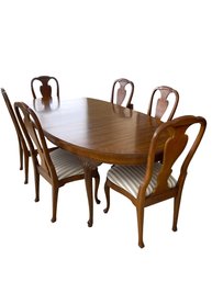Mid-Century Henredon Dining Table And Chairs