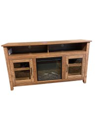 Fireplace Media Stand