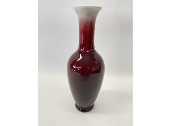 Ox Blood Style Vase